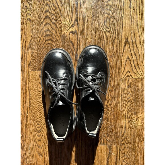 ASOS Chunky Oxfords Monolith knockoffs #wednesday Sz 7 - Picture 2 of 4